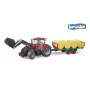 Toy play vehicle and play track BRUDER 3198, plastik, red, recommended age 3+