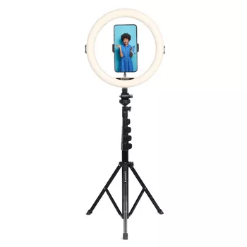 Agfa Arl11xl Ring Light LED Ring 11 + statiiv + pult