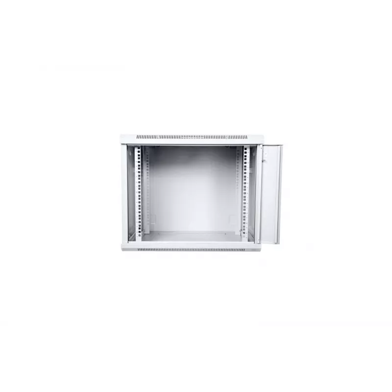 Digitus DN-W19 09U/450 rackikapp 9U seinale paigaldatav rack helehall