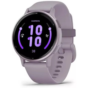 Garmin Vivoactive 5 3,05 cm (1.2) AMOLED Digital 390 x 390 pikslit Puutetundlik Violetne Wi-Fi GPS (satelliit)