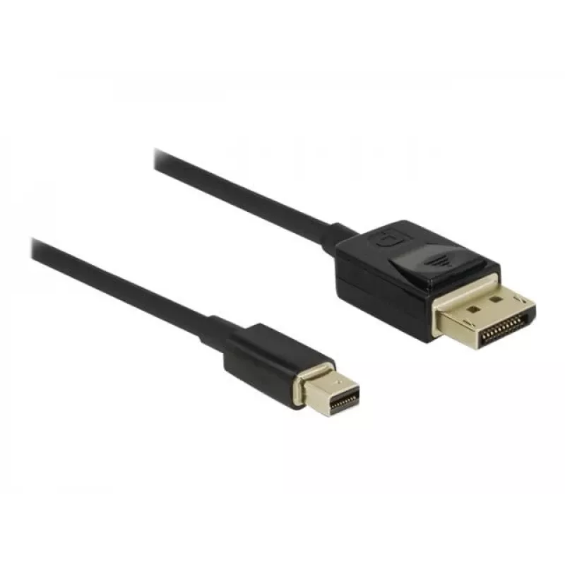 DeLOCK - DisplayPort-kaabel - DisplayPort (M) Mini DisplayPort (M) - 2 m - Must - 8K tugi