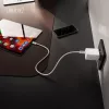AC Indoor USB GaN Charger DIGITUS DA-10301 — 30W, 1× USB-C, 1× USB-A, 100–240V, valge