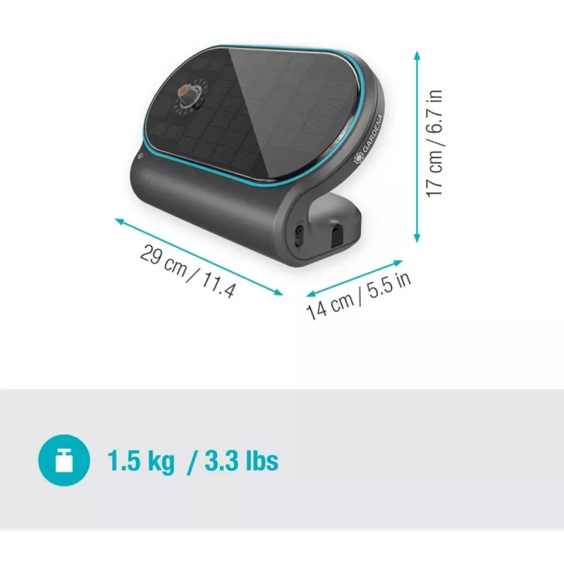 Tilgutikomplekt GARDENA 13330-20 — 20 m voolik, 4,6 mm läbimõõt, 68 tk