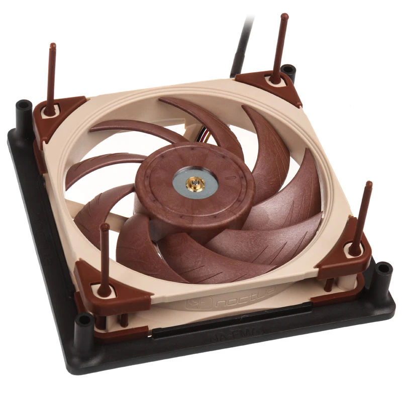 Kinnituskomplekt Noctua NA-SFMA1 — universaalne must kinnituskomplekt, 2 tk