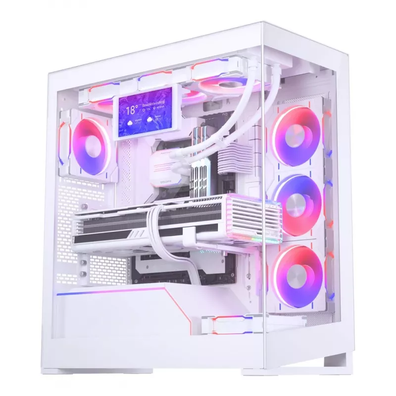 LCD-paneeli komplekt Phanteks PH-HRLCD_WT01 Universal 5V 80mm