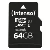 Mälukaart Intenso 64GB MicroSDXC UHS-I Class 10 3423490