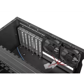 Lanberg SC01-4504-10B modulaarne serverikorpus Rack (4U)