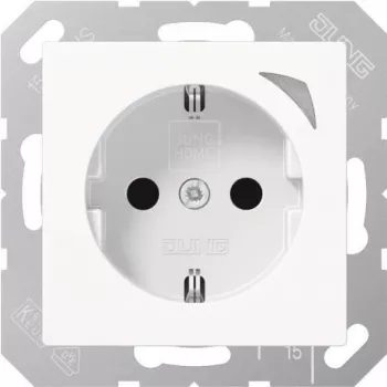 Jung HOME SCHUKO BTA1521SWW pistikupesa 1 (BTA1521SWW)