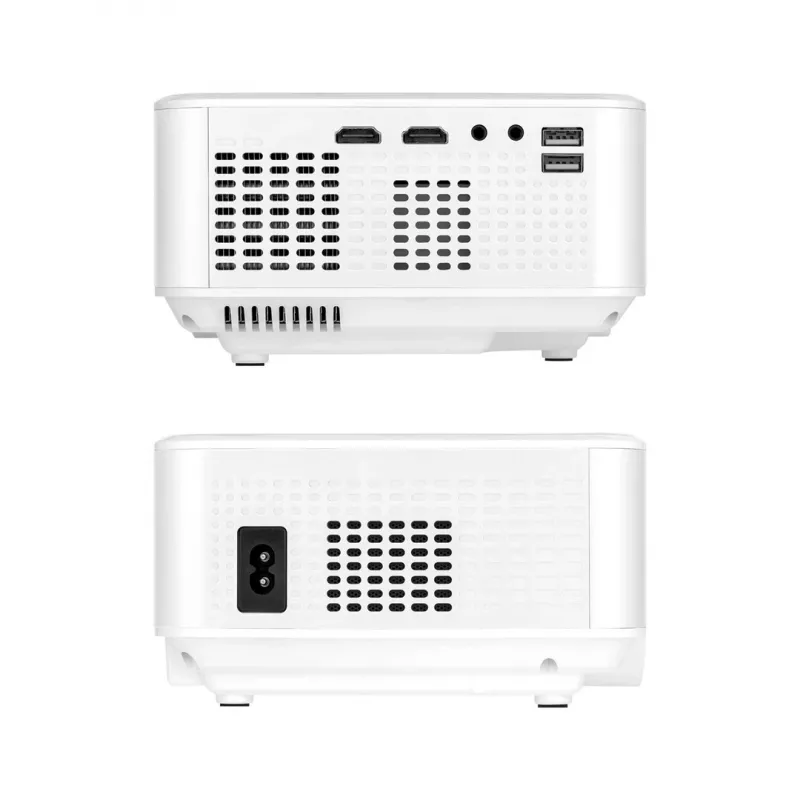 Standard throw projektor kruger & matz V-LED20 FullHD 1080p 1920x1080, LED, 1.4:1 throw, 15–150 tolli ekraan, Bluetooth, 3W kõlar