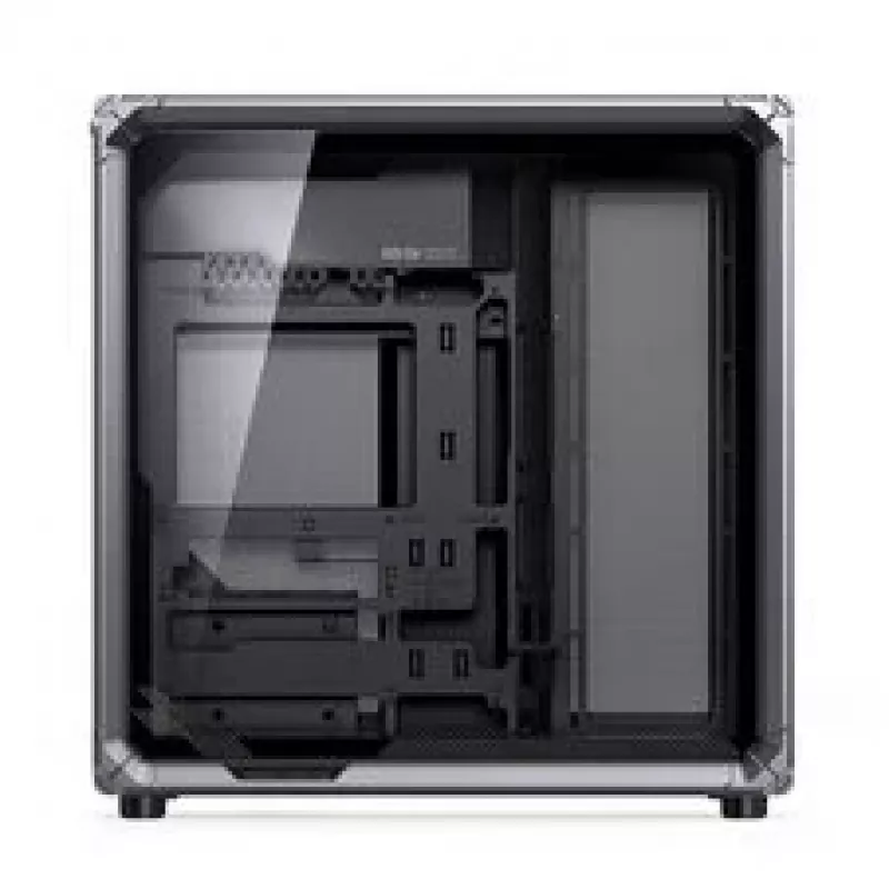 Jonsbo X400 Pro ATX Midi-Tower PC korpus karastatud klaasist külgpaneeliga, hall