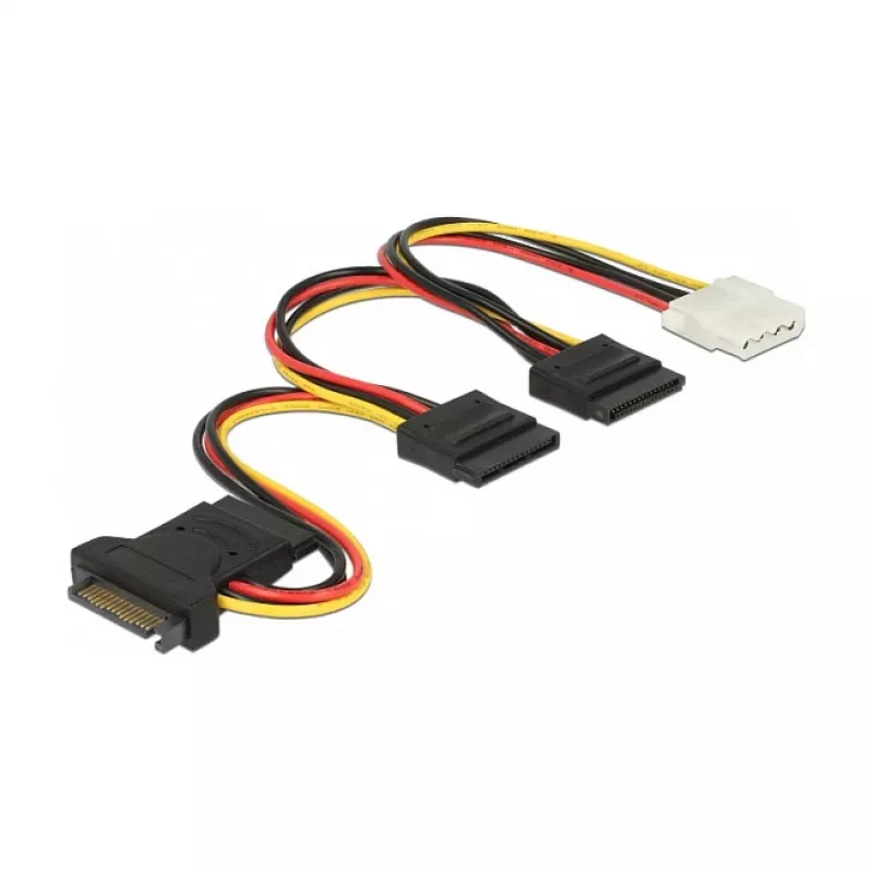 Sisemine toitekaabel DeLOCK 60171 0,2 m SATA 15-kontaktiline isane