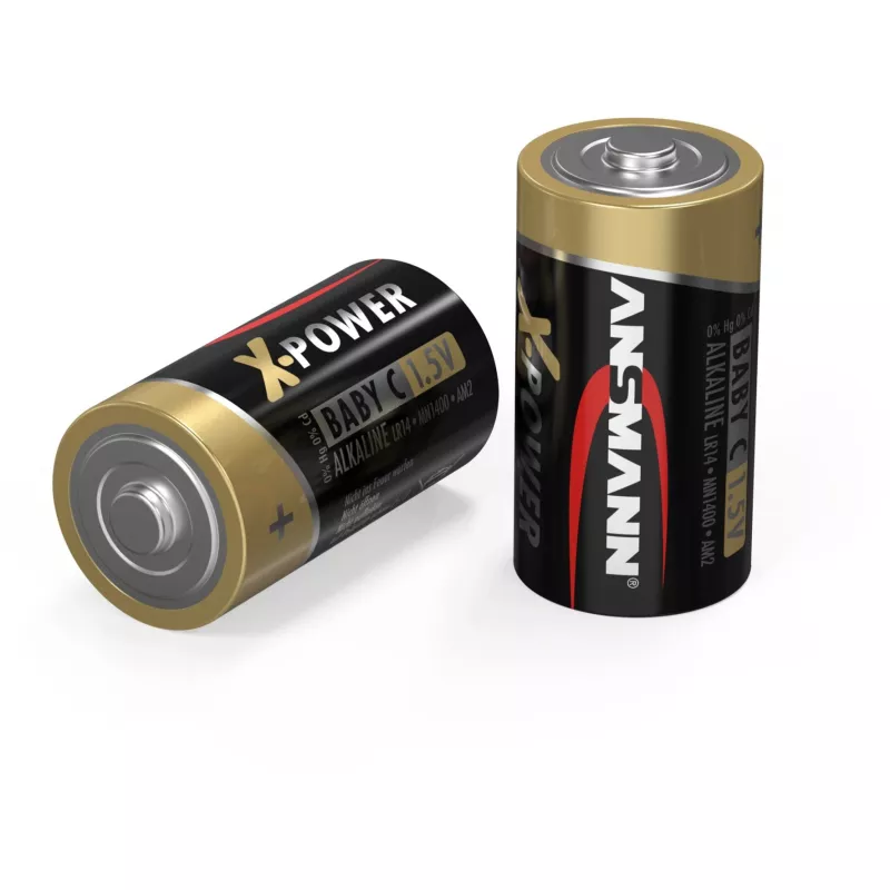 ANSMANN leelis-X-Power aku, (C), 2 tk pakk (5015623), 7500mAh