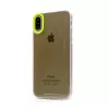 Telefonikott Devia Yonger Series iPhone XS / X (5,8 tolli) — kollane