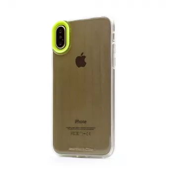 Telefonikott Devia Yonger Series iPhone XS / X (5,8 tolli) — kollane