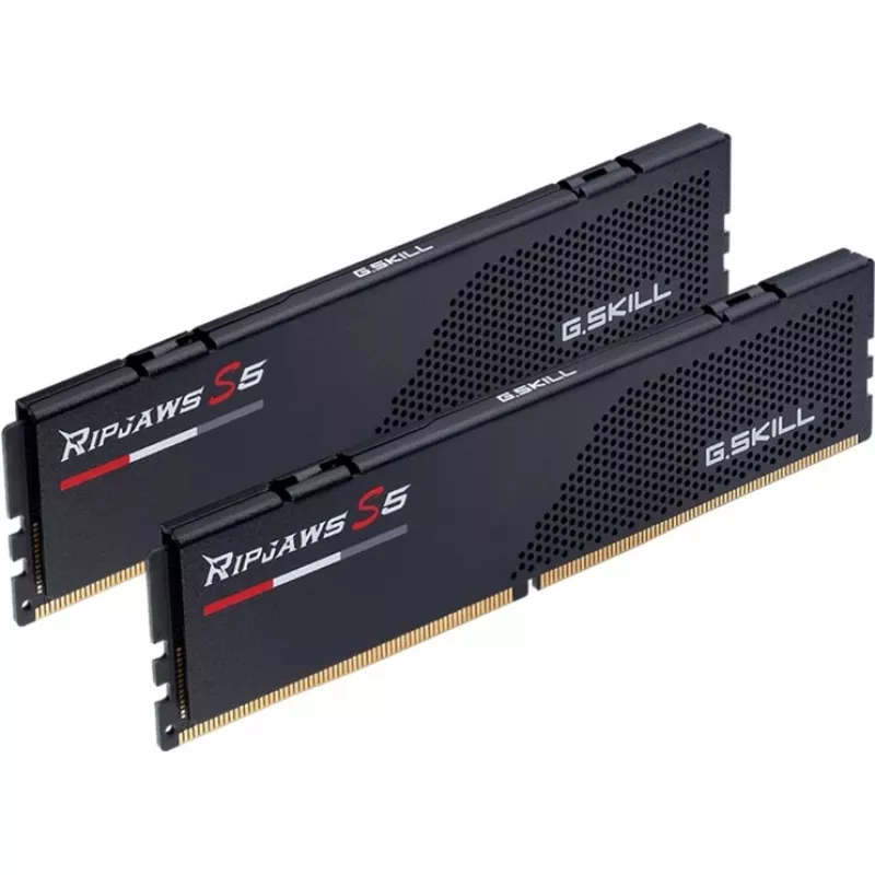 G.Skill Ripjaws S5 - DDR5 - Komplekt - 32 GB: 2 X 16 GB - DIMM 288-kontaktiline - 6000 MHz / PC5-48000 - puhverdamata