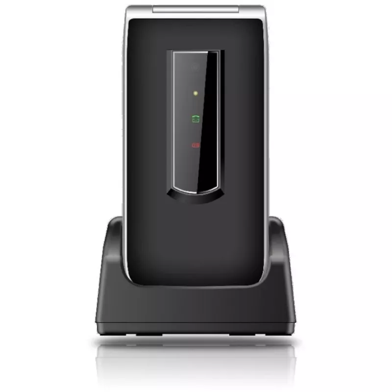 Bea-fon SL495 Senior Mobile Phone (no PSU) - Must Hõbedane