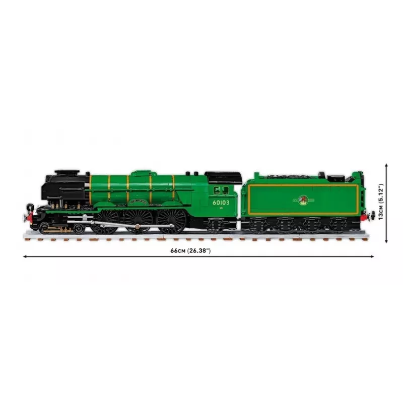 Cobi Building Blocks Train Flying Scotsman mudel COBI-6292 mõõtkavas 1:48, ehituskomplekt