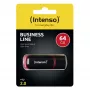 USB-mälupulk Intenso 64GB USB Type-A 2.0 Must Punane