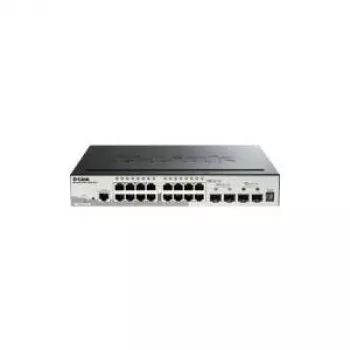 D-Link 20-pordiline Gigabit virnastatav nutihalduslüliti, sealhulgas 2 x 10G SFP+ ja 2 x SFP