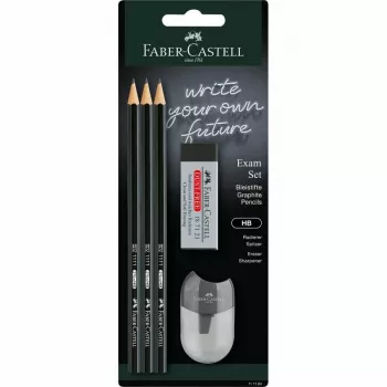 FABER-CASTELL pliiats 1111 Exam Set BK