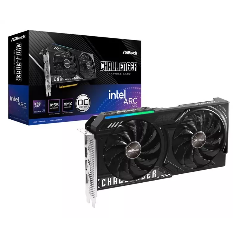 ASRock Challenger Intel Arc B580 12GB OC graafikakaart