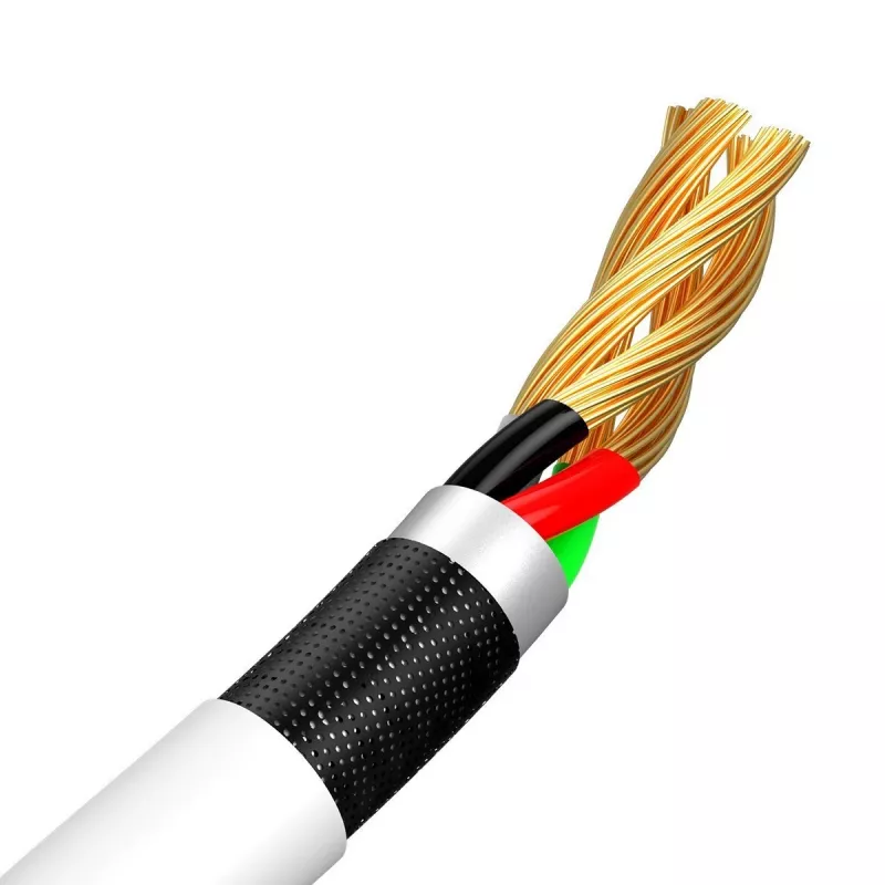 USB A kuni Micro-USB B kaabel Baseus TZCAMZJ-02 1,5 m valge