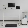 Käsitsi reguleeritava kõrgusega laud Ergo Office, max 40 kg, max kõrgus 117 cm, lauaplaadiga seismiseks ja istumiseks töötamiseks, ER-401 W