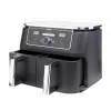 Ninja AF400EU fritüür Double 9,5 L Eraldiseisev 2470 W Kuumaõhufritüür Must