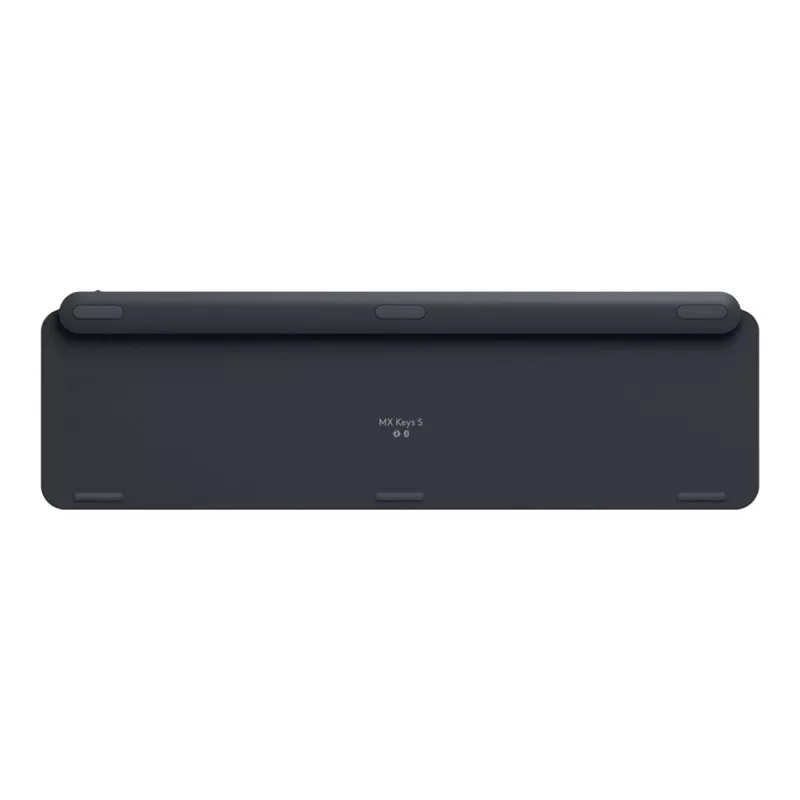 Traadita täissuuruses klaviatuur Logitech Master MX Keys S — Graphite, Bluetooth ja 2,4 GHz (Nano), USB-C laetav, taustvalgustusega, QWERTY US International
