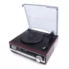 Audio turntable Camry CR 1168 — must puidust viimistlusega, 33/45 RPM, sisseehitatud kõlarid, RCA väljund