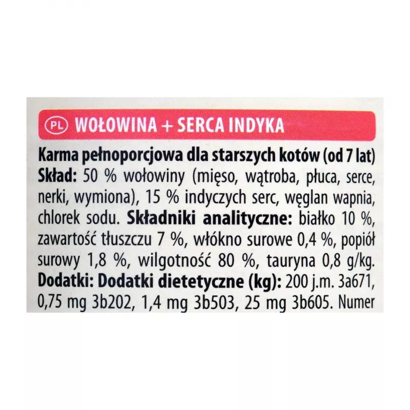 ANIMONDA Carny Senior veise- ja kalkunisüdamed - märg kassitoit - 400 g