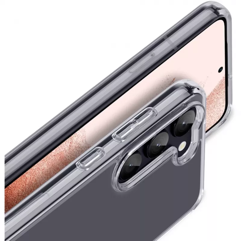 StyleShell SHOCKFlex (läbipaistev, Samsung Galaxy S23+)