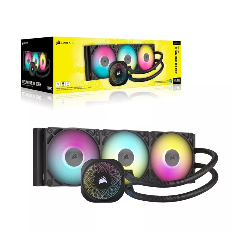Universaalne vedelikjahuti Corsair iCUE LINK TITAN RX RGB