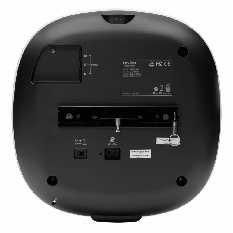 HPE Aruba Networking AP-555 (RW) kahe raadioga 8x8/4x4 802.11ax sisemiste antennidega ühtne Campus AP