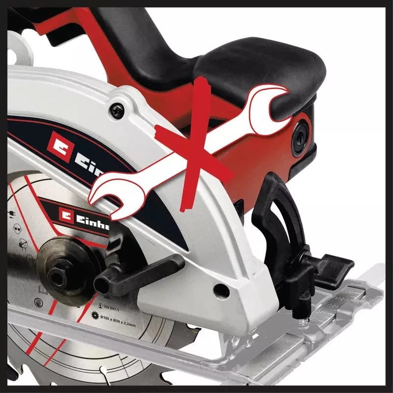Saag Einhell TC-CS 1250 16.5 cm Must Punane