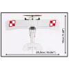 Cobi klotsikomplekt Nieuport 17 C.1 274-osaline mudelikomplekt