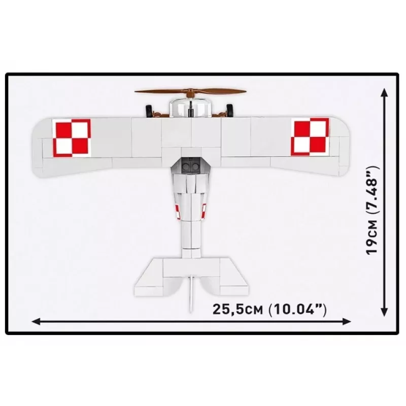 Cobi klotsikomplekt Nieuport 17 C.1 274-osaline mudelikomplekt