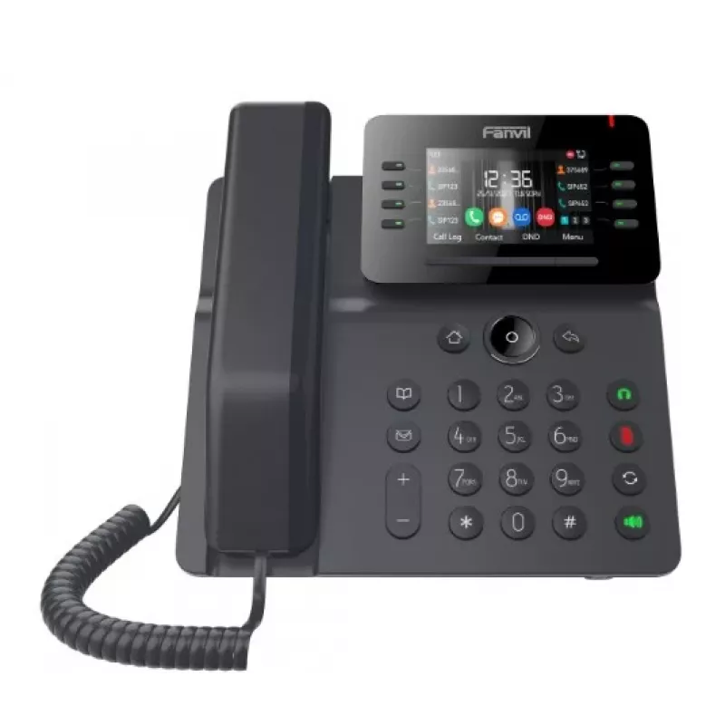 IP-telefon Fanvil V64 Must 12 liini LCD Wi-Fi