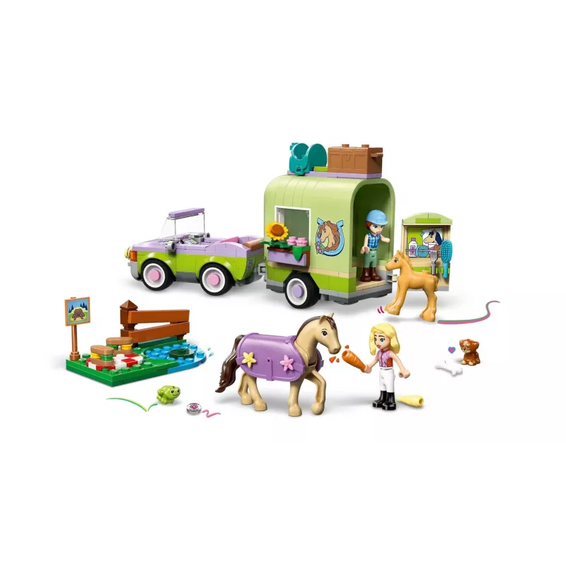 LEGO FRIENDS 42695 Hobuse ja varssa haagis