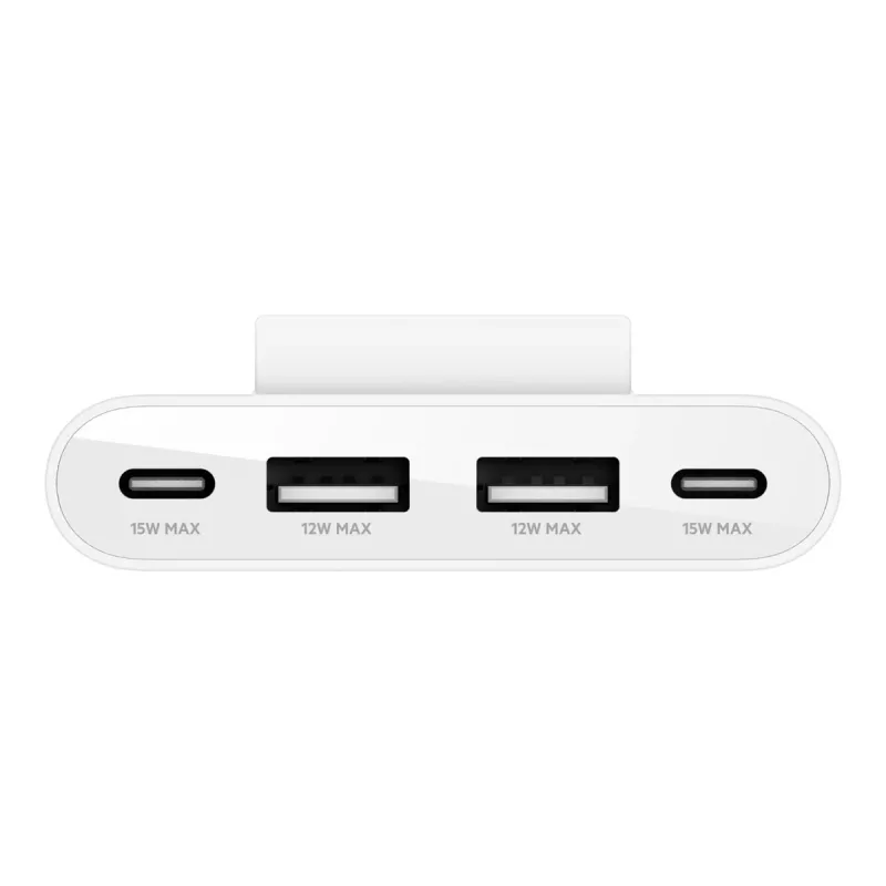 USB-C jaotur Belkin BUZ001bt2MWHB7 2 m valge