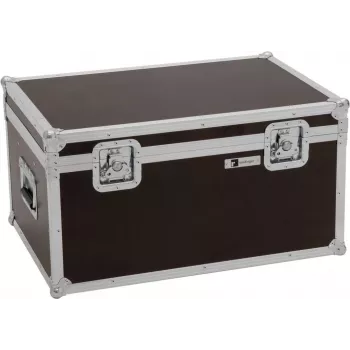 Flightcase Roadinger 4x LED 4/7C-12 Silent õhuke Spot jaoks — kaitseümbris 4 valgustile
