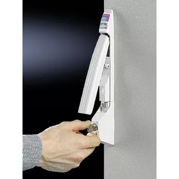 Ukselink Rittal TS 8611.020 TS, TS IT, SE, PC, IW korpustele — valge