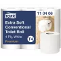 WC-paber Tork Premium Extra Soft Conventional T4 — 4-kihilised rullid 9,7 cm x 19,1 m, pakendis 6 tk