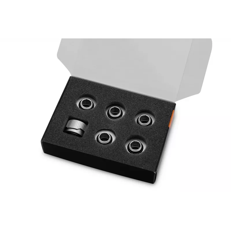 EK Water Blocks EK-Quantum Torque 6-pakk HDC 16 Torque mutrivõti otsahülss Hõbedane 1/4 6 tk