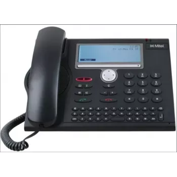 Digitaalne lauatelefon MITEL MiVoice 5380 (mudel 20350886) — suure mahutavusega ekraan, programmeeritavad klahvid