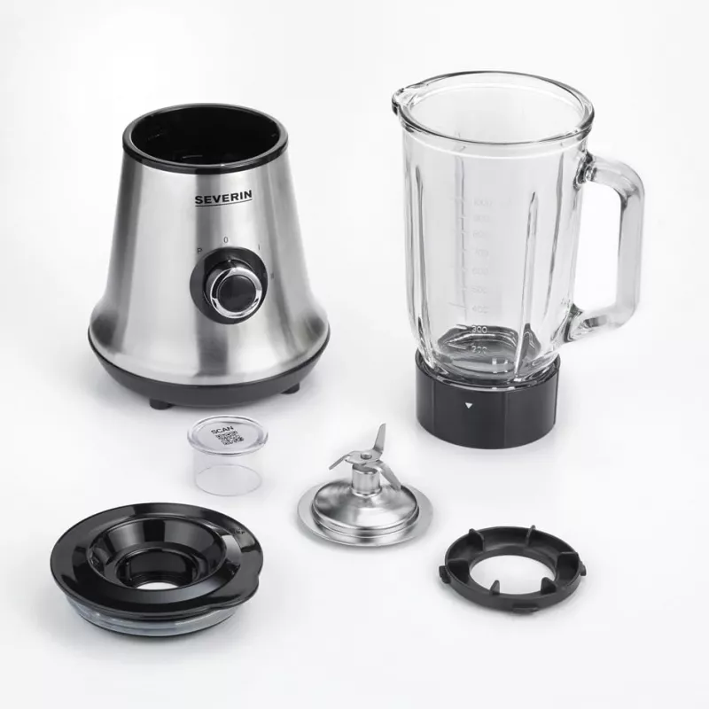 Severin SM 3734 lauasegisti must - roostevaba teras 1l 500W (SM 3734)