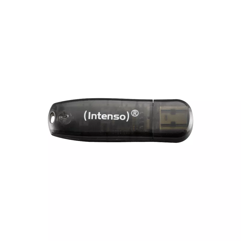 MÄLUPULK VÄLKLAMP USB2 16GB/MUST 3502470 INTENSO