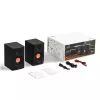 Edifier MR3 Mustad aktiivsed stuudiomonitorkõlarid | 18W x 2 W | Bluetooth | ≥ 85 dB | Juhtmevaba ühendus