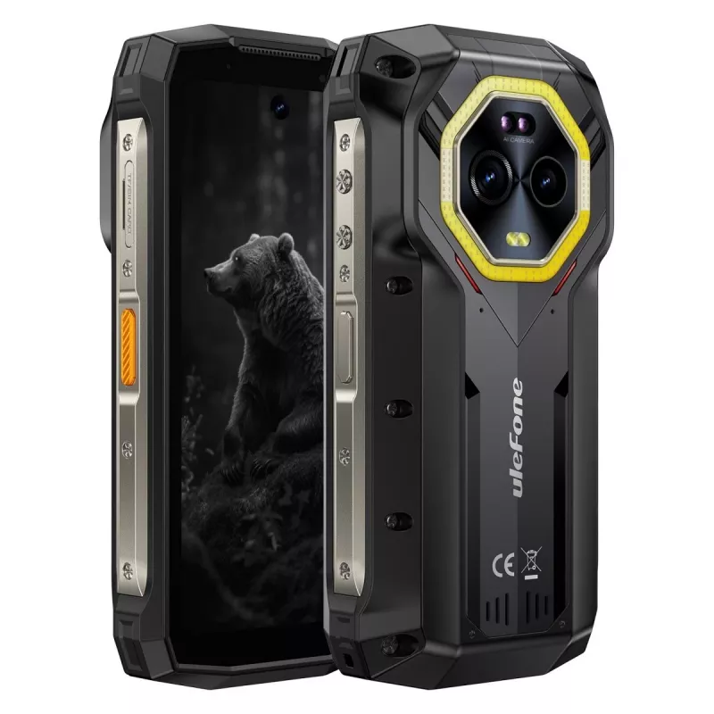 Nutitelefon UleFone Armor Mini 20 5,5-tolline 8 GB muutmälu 256 GB salvestusruum must