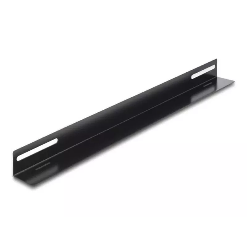 Kinnitusklamber DeLOCK 19 tolli 450x40mm 2 tk Must Metall